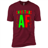 Christmas Ugly Sweater Christmas AF - Premium Short Sleeve T-Shirt