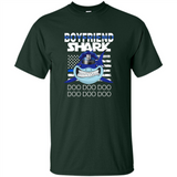 Police boyfriend Shark Blue Line Tee