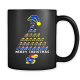 Perfect Kansas Jayhawks Christmas Tree PINGPONG