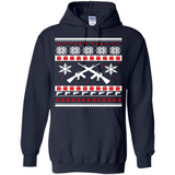 Rifle I Want Rifle Guns For Christmas ugly - Hoodie
