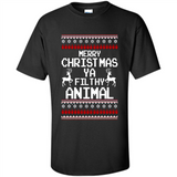 Merry Christmas ya filthy animal ulgy sweater PINGPONG