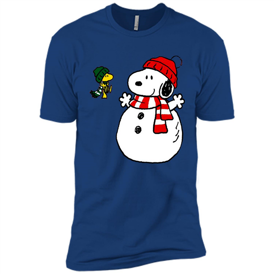 Snoopy Snowman Christmas