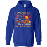November Girl She Slays She Prays Beautiful Birthday PINGPONG