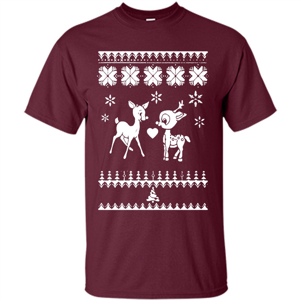 Rudolph and Clarice Ugly Christmas Sweater - Shirt