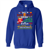 Let's Bake Stuff Drink Hot Cocoa Hallmark-Christmas Movies Sweatshirt PINGPONG