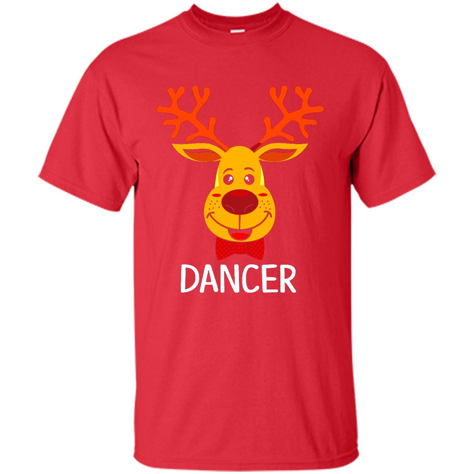 Dancer Santa Claus Funny Xmas Holiday T-Shirt - Shirt