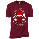 Obama All I Want For Xmas T Shirt PINGPONG - Premium Short Sleeve T-Shirt