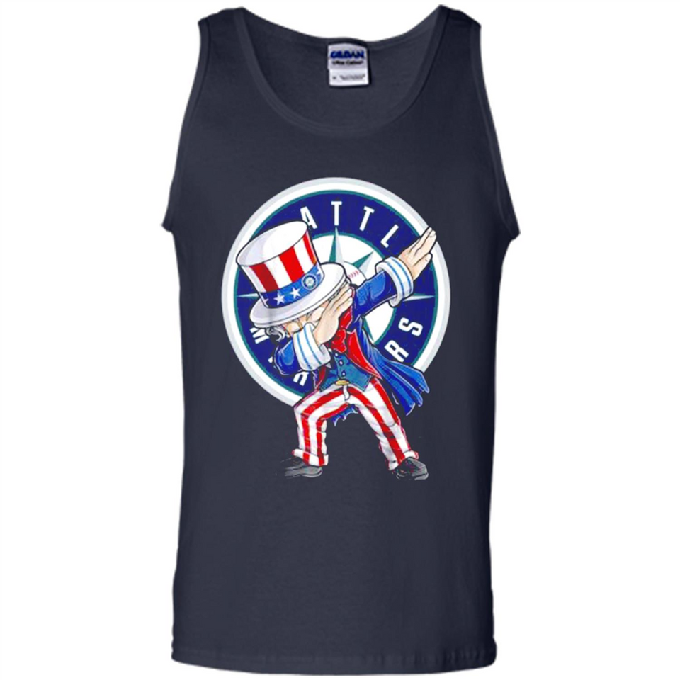 MLB SEATTLE MARINERS UNCLE SAM DABBING INDEPENDENCE DAY