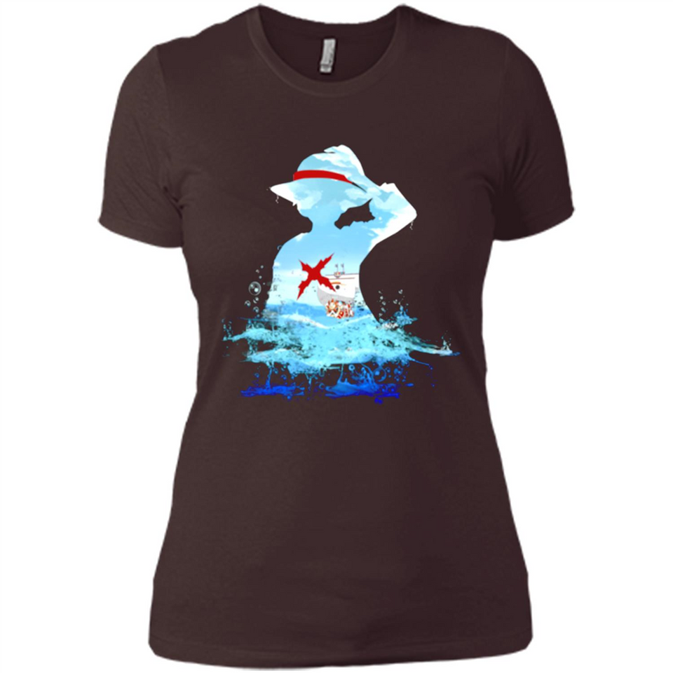Luffy sea 2 - Ladies' Boyfriend T-Shirt