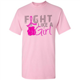 Fight Like A Girl Breast Cancer Awareness - Shirt