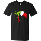 Funny Grinch Hand Holding Electrician Ornament Christmas PING PONG