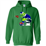 New York Giants Toilet Grinch Santa Claus Football Fan PINGPONG