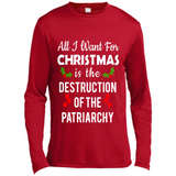 All I Want For Christmas Is The Destruction Of The Patriarchy sweater PINGPONG