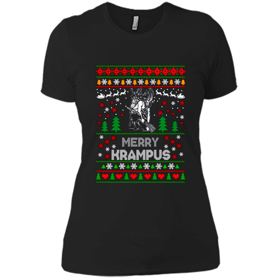 Merry Krampus Christmas sweatshirt PINGPONG