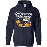 Grumpy Santa Claus Los Angeles Rams Football Team PINGPONG