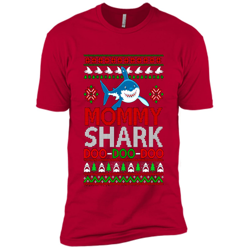 Mommy shark Doo Doo Doo Christmas sweatshirt PINGPONG