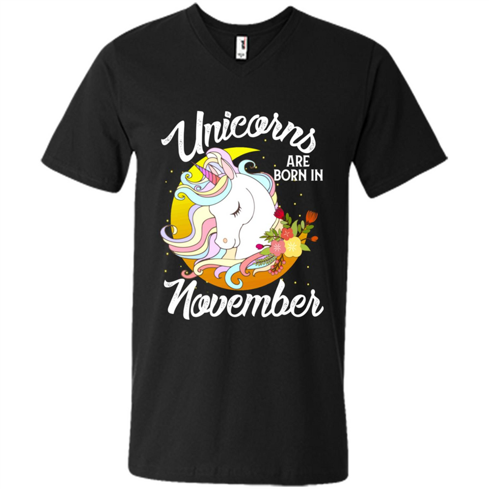 Unicorns Are Born In November Magical Rainbow