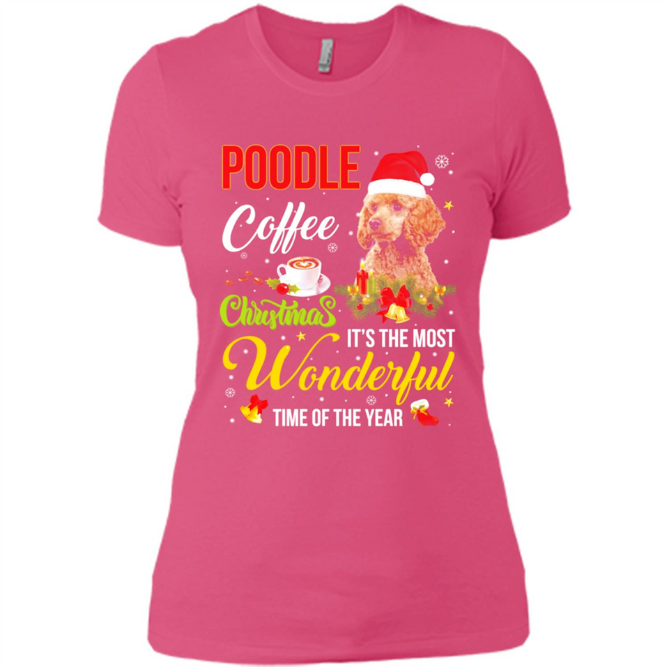 Poodle Coffee Wonderful Christmas