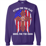 Francisco Giants - stand for the flag kneel for the cross