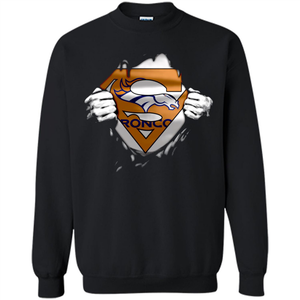 Denver Broncos And Superman Fans - Sweatshirt