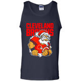 Grumpy Santa Claus Cleveland Browns Football Team PINGPONG