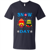 Snow Day Shirt For Chicago Cubs Vs Minion Fans pingpong