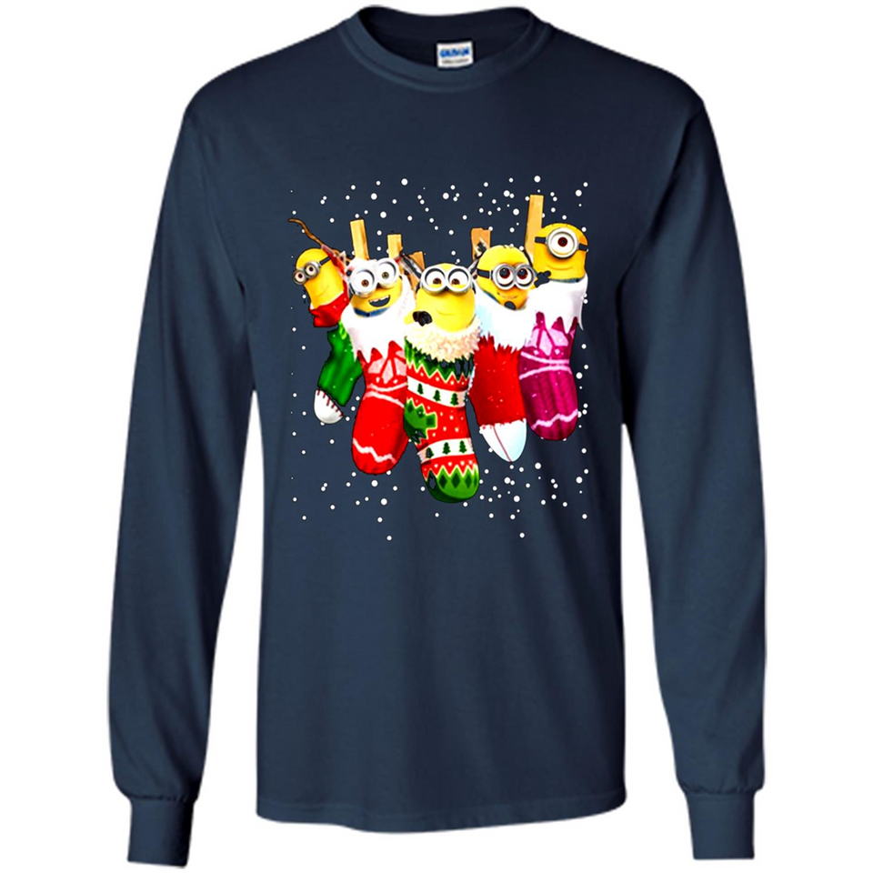 Minions Christmas Stockings Sweatshirt PINGPONG