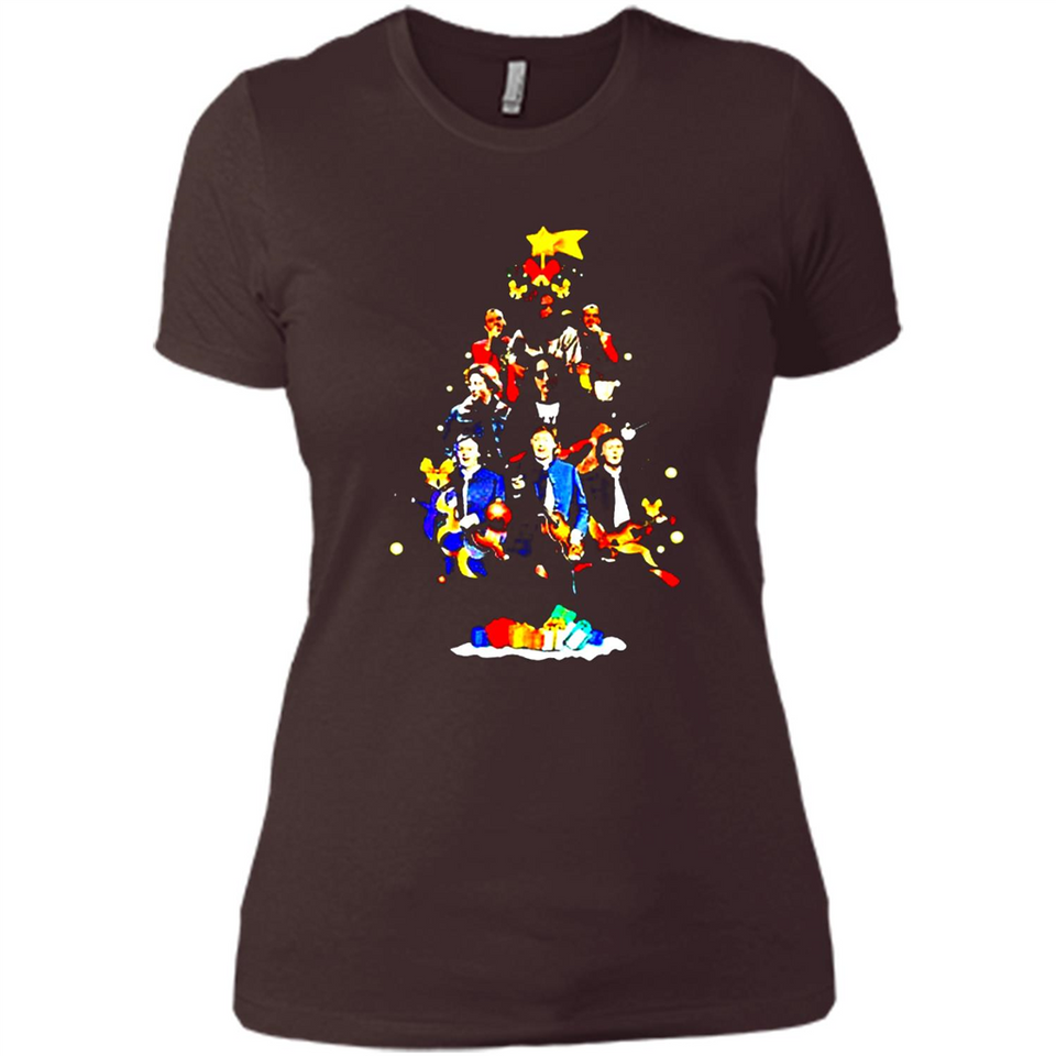 JOHN LENNON CHRISTMAS TREE - Ladies' Boyfriend T-Shirt