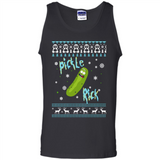 Rick and Morty Pickle Rick Ugly Christmas Sweater - Tank Top