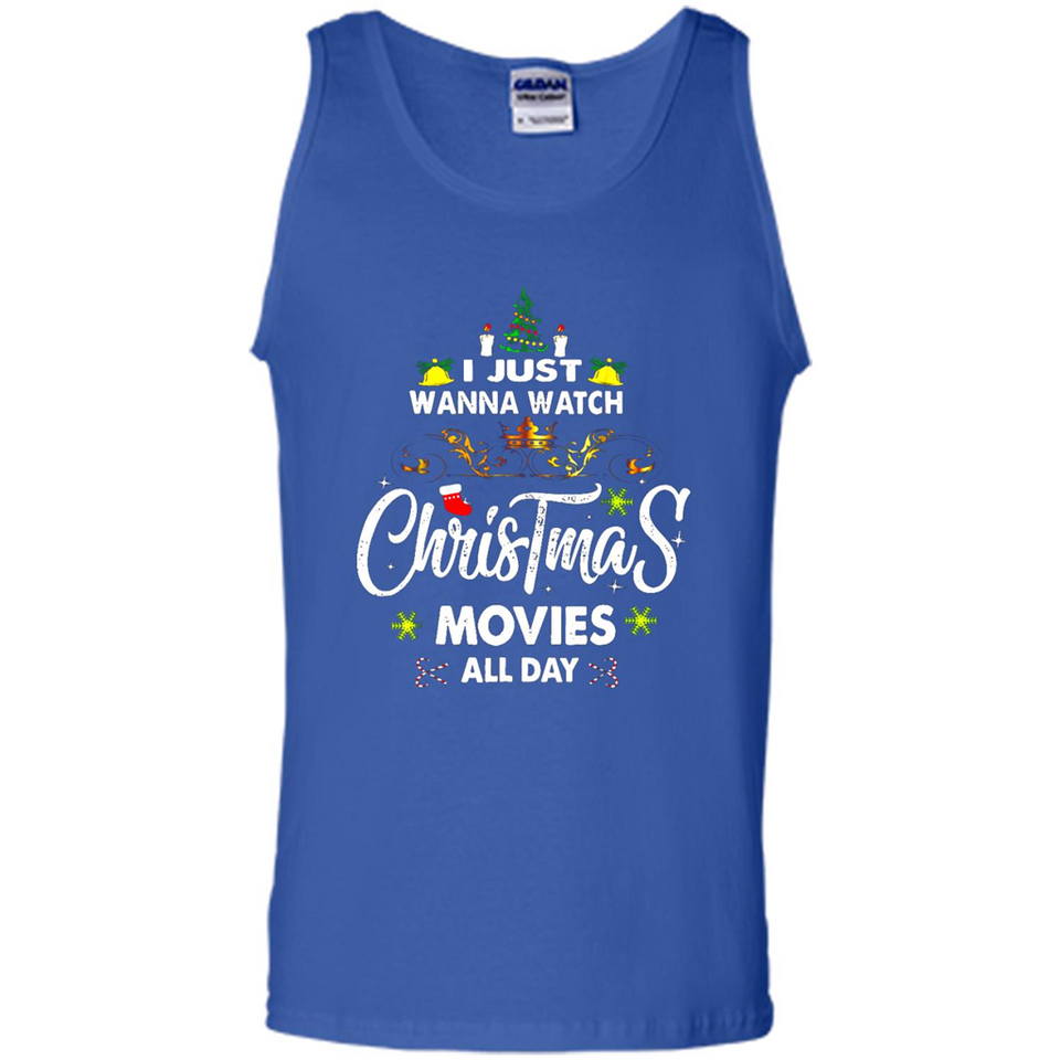 Funny Christmas Movie Shirt, Christmas Movies - Tank Top