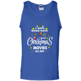 Funny Christmas Movie Shirt, Christmas Movies - Tank Top