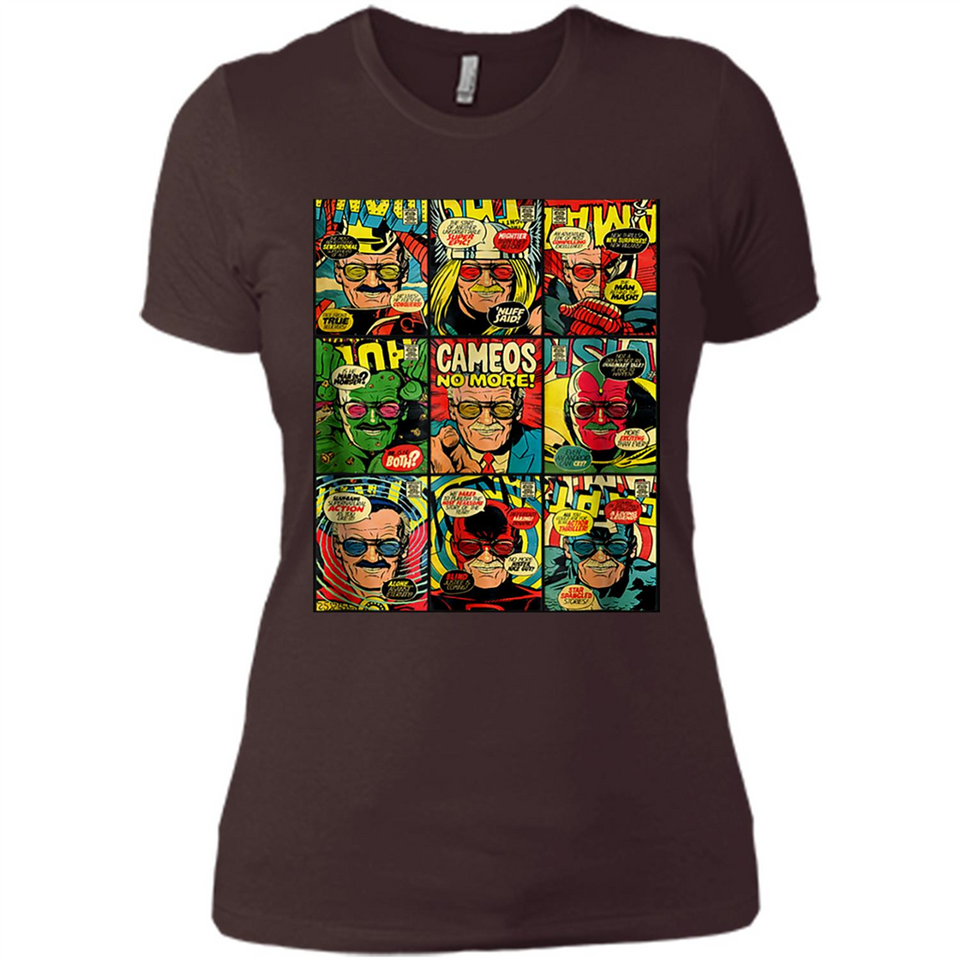Stan Lee Cosplay Superheroes Shirt Ladies' Boyfriend