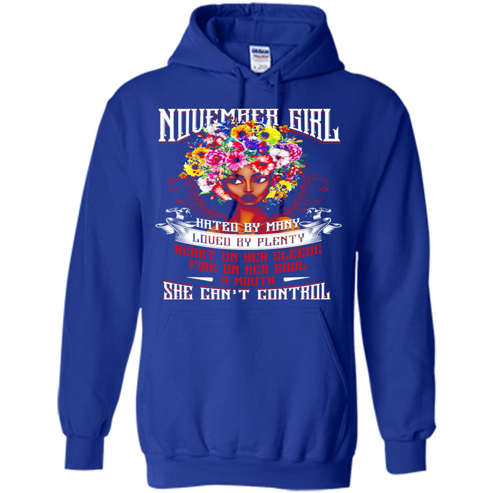 November Girl Flower - Hoodie