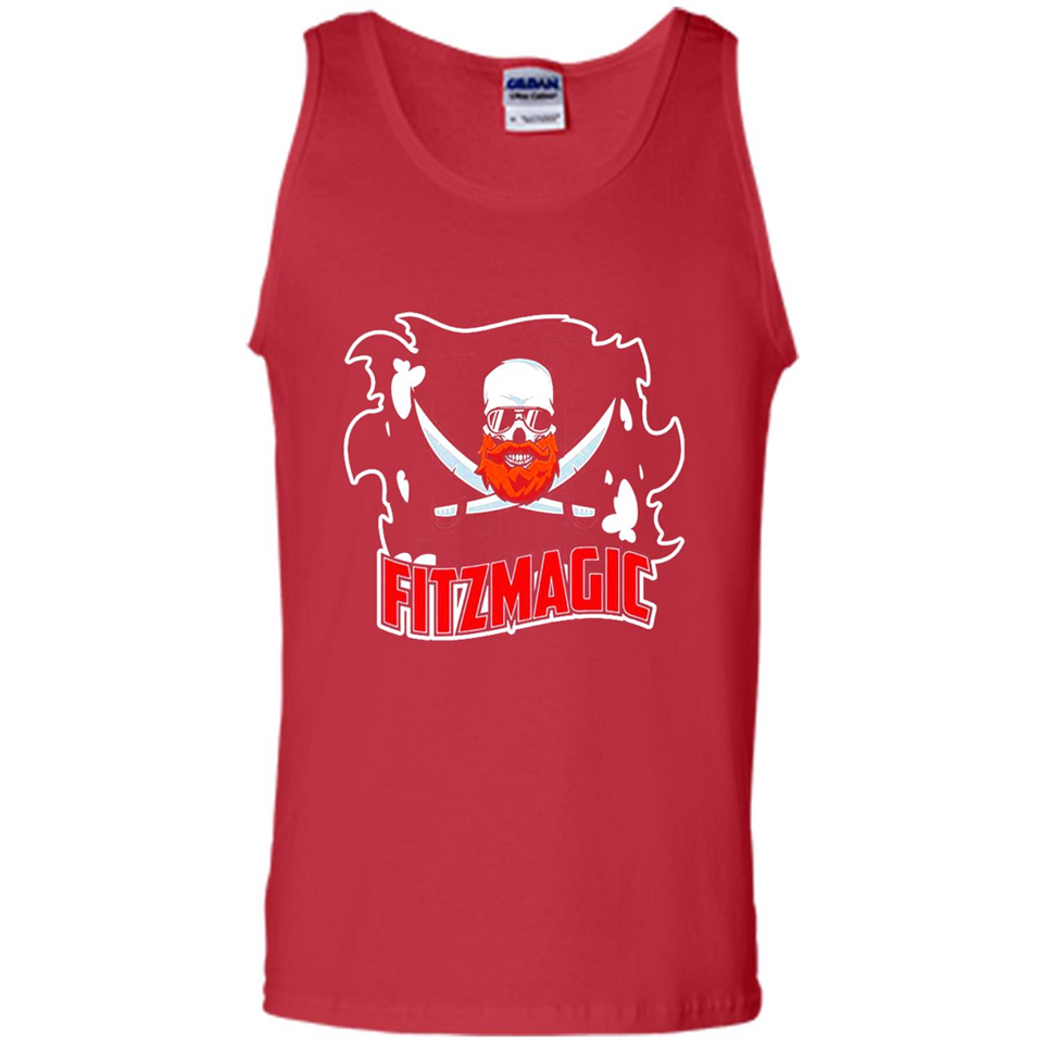 Order Fitzmagic T-Shirt Ryan Fitzpatrick Beard Skull Football Tampa Florida PINGPONG