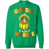 Gobble Til You Wobble Funny Thanksgiving Day Turkey