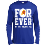 Phoenix Suns Forever For ever not just when we win - Canvas Long Sleeve T-Shirt