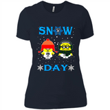 Snow Day Shirt For Brooklyn Nets Vs Minion Fans pingpong