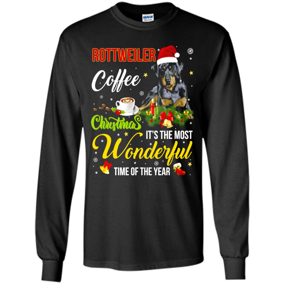 Rottweiler Coffee Wonderful Christmas