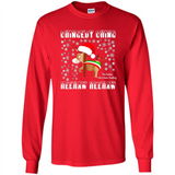 Amazing Dominick The Christmas Donkey-Italian Christmas Donkey - Long Sleeve T-Shirt