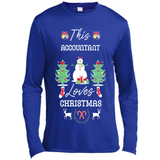 This Accountant Loves Christmas Tree Shirt with Snowman