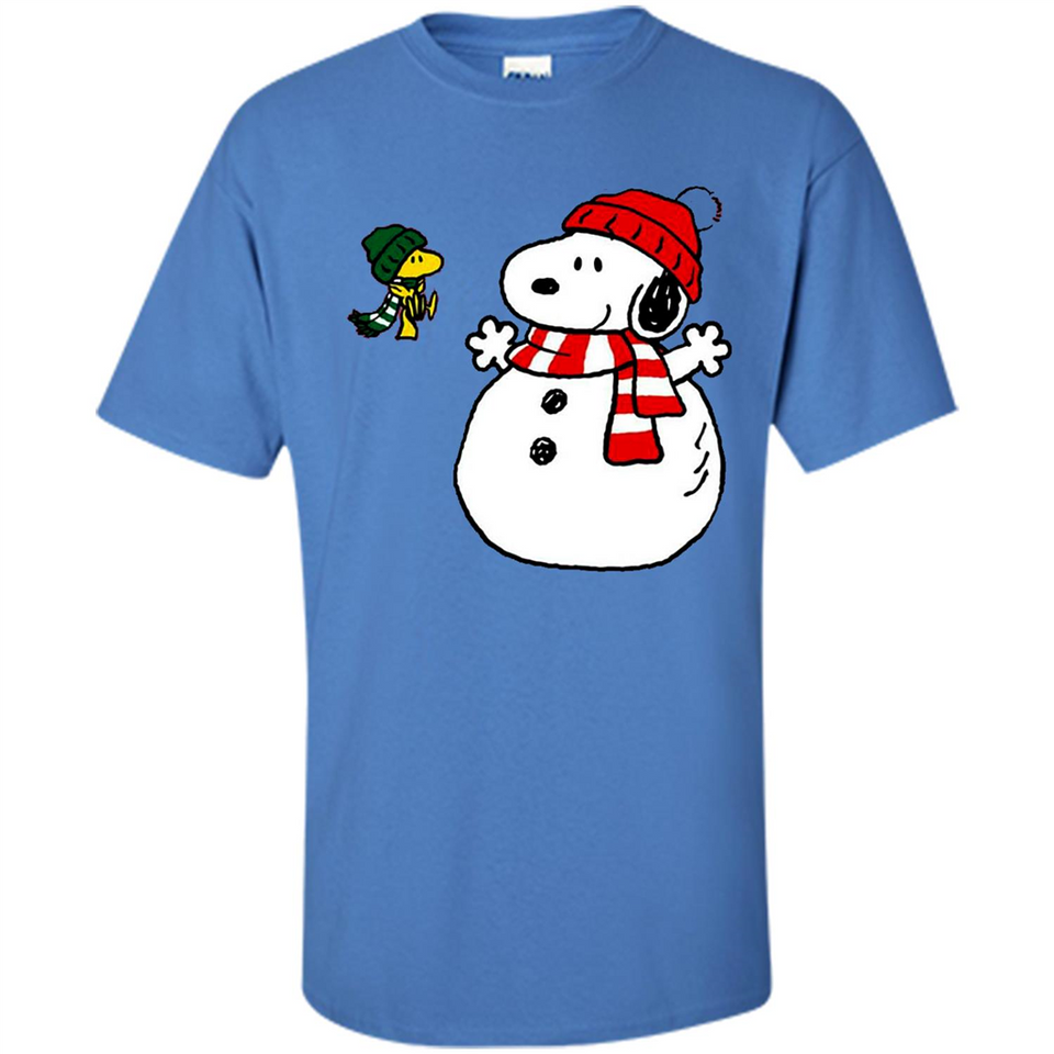 Snoopy Snowman Christmas