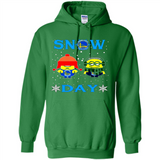 Snow Day Shirt For Golden State Warriors Vs Minion Fans pingpong