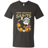 Grumpy Santa Claus New Orleans Saints Football Team PINGPONG