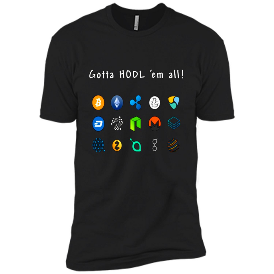 Ethereum Bitcoin Litecoin Gotta HODL em all Crypto PING PONG