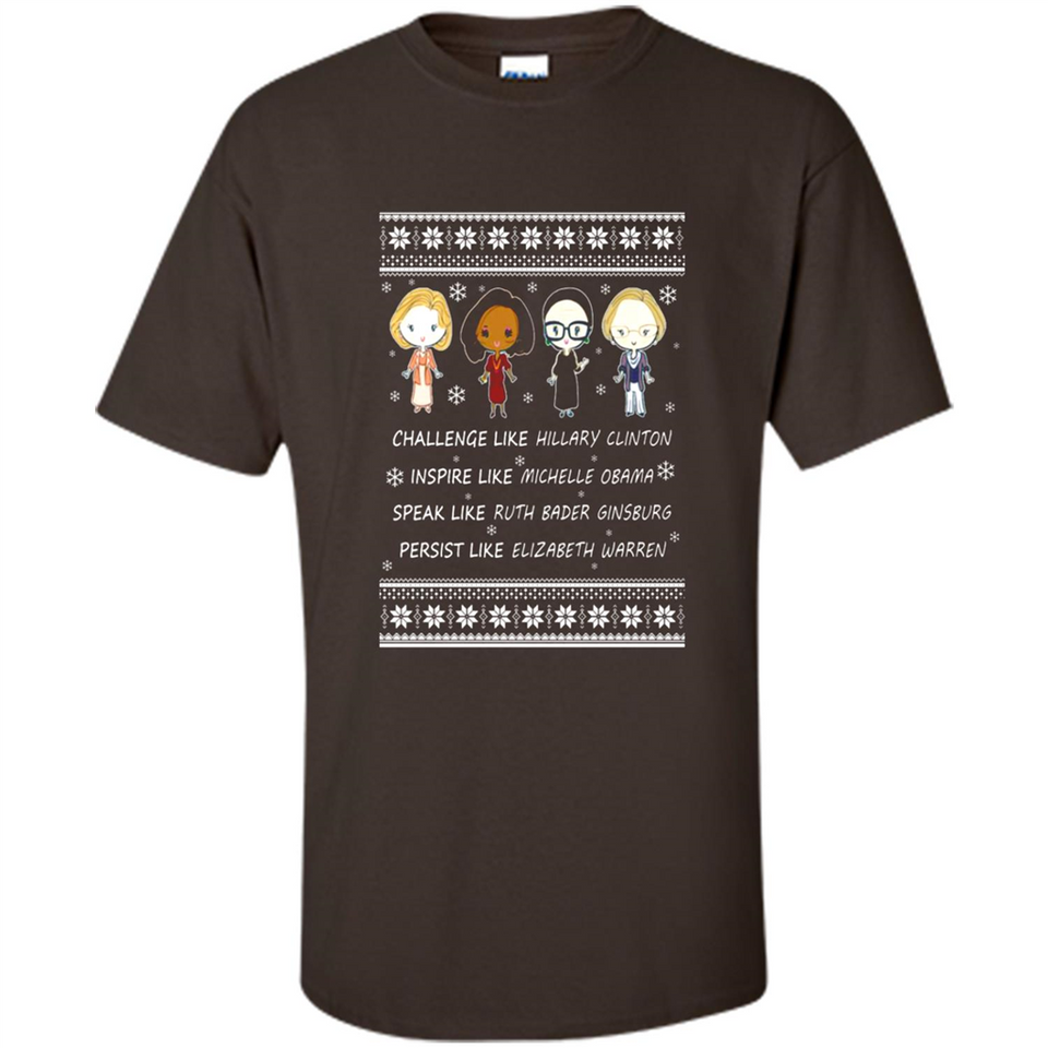 Nasty Women Michelle Hillary Warren Bader Christmas PINGPONG