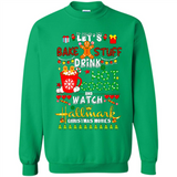 Let's Bake Stuff Drink Hot Cocoa Hallmark-Christmas Movies Sweatshirt PINGPONG