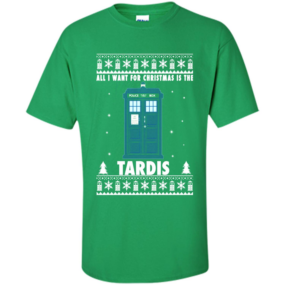 All I Want For Christmas Is The Tardis Ugly PINGPONG