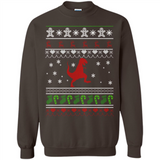 Dinosaur and Santa Ugly Christmas Sweater - Sweatshirt