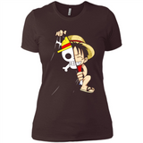 Luffy Flag One Piece - Ladies' Boyfriend T-Shirt