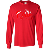Mr. Claus Santa Claus Merry Xmas T-Shirt - Long Sleeve T-Shirt